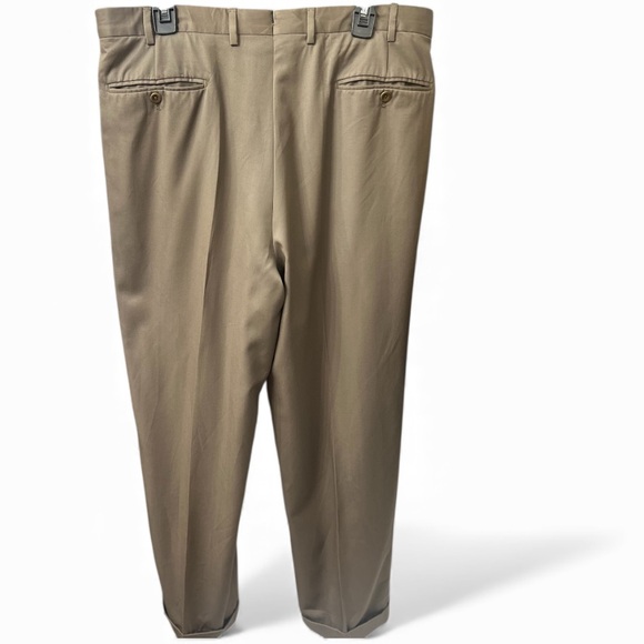 INCOTEX Venezia 1951 Super 150’s Wool Dress Pants 38 Taupe - Picture 6 of 10